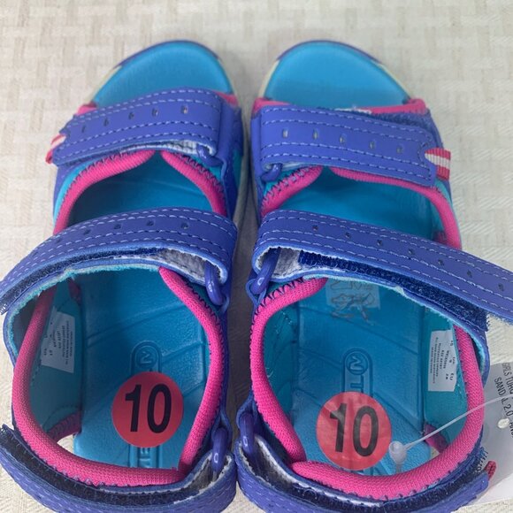Merrell Girls Turquoise/Purple Panther Sandal 2.0 Size 10 - Picture 9 of 9